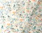 Blue-Multi Poly Floral Printed Crinkle Yoryu Chiffon Woven Fabric By the Yard
